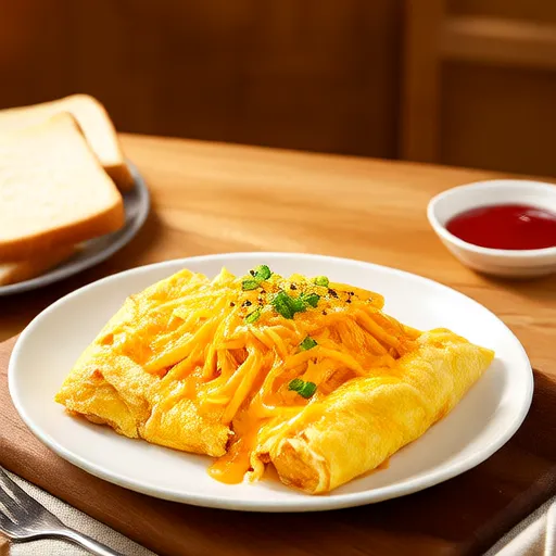 Tortilla de Queso Sencilla