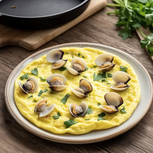 Clam Thin Omelette