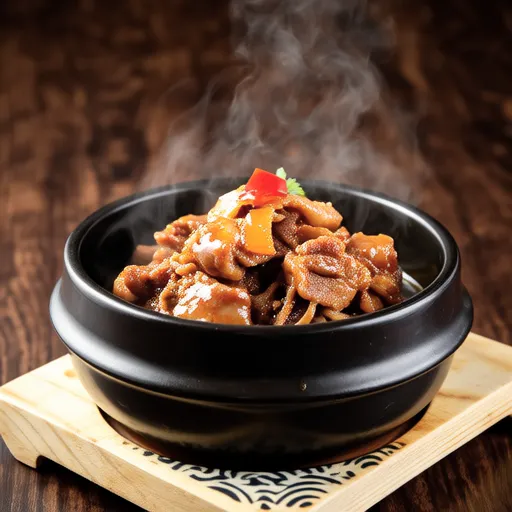 Goya and Pork Curry Stir-fry