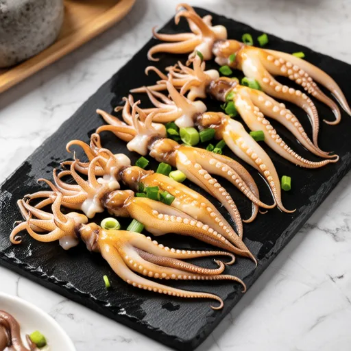 Grilled Squid with Mayonnaise