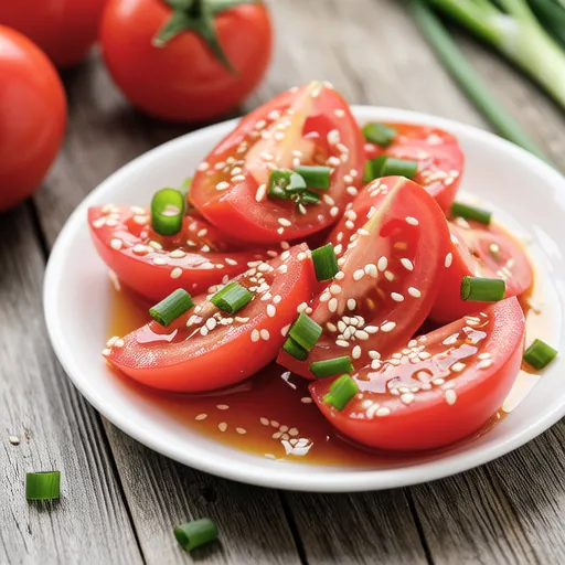 Low-Sodium, Low-Sugar Tomato Salad