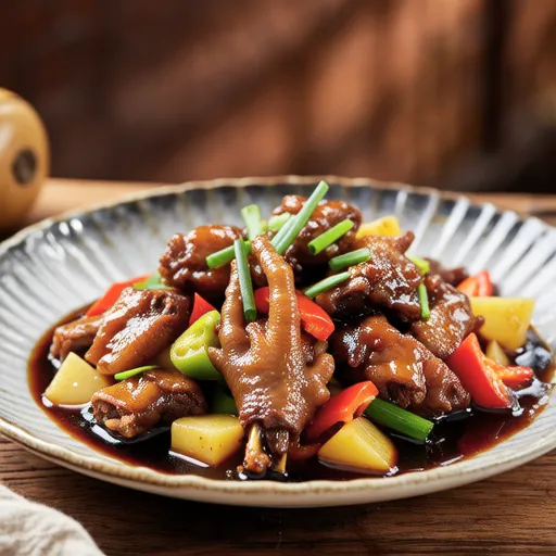 Smoked Duck Stir-fry with Colorful Vegetables