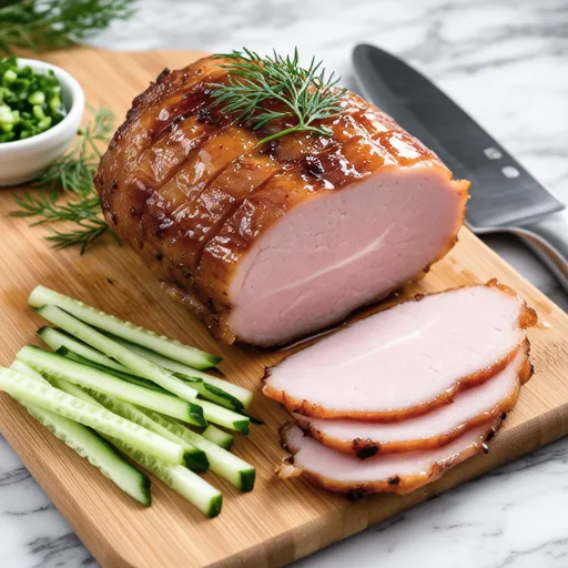Garlic Chicken Ham