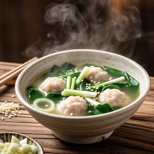 Yuzu Meatball Soup