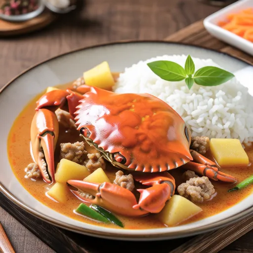 Thai-style Lobster Curry (Bpu Pad Pong Karee)