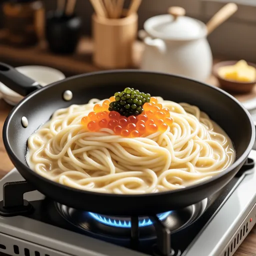 One-Pan Mentaiko Carbonara