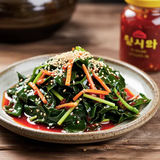 Spicy Purslane Salad