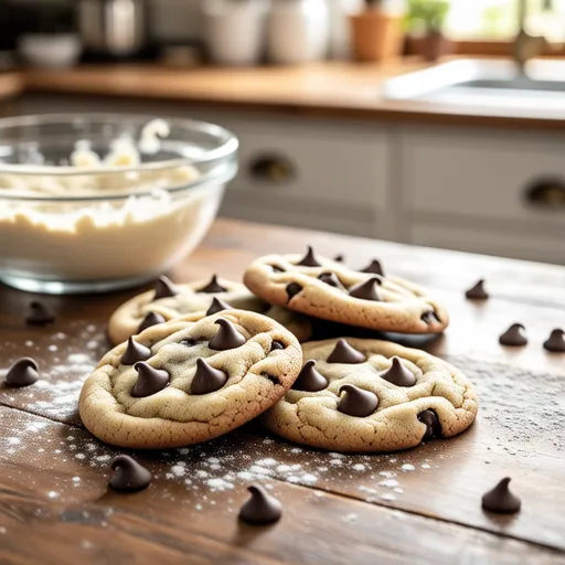 Chewy American Chocolate Chip Cookies