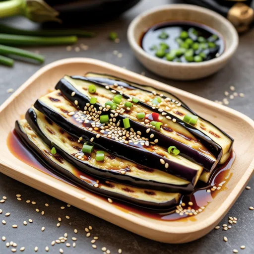 Grilled Eggplant Salad