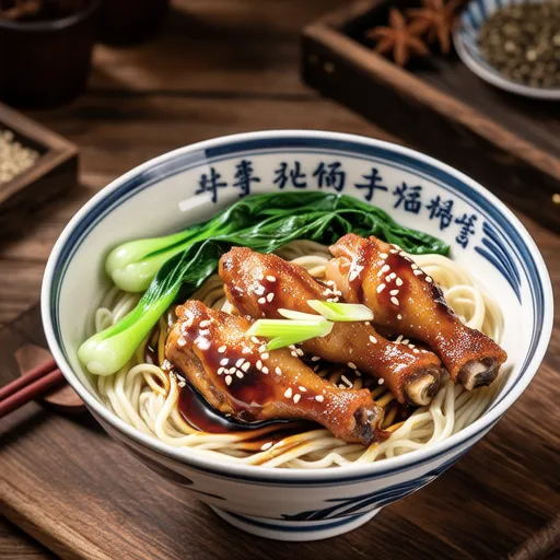 Chicken and Grilled Leek Dipping Udon