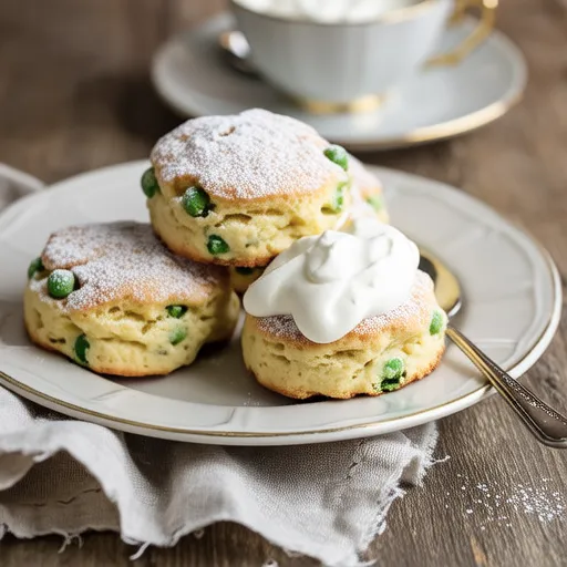 Glutinous Rice Cheese Scones