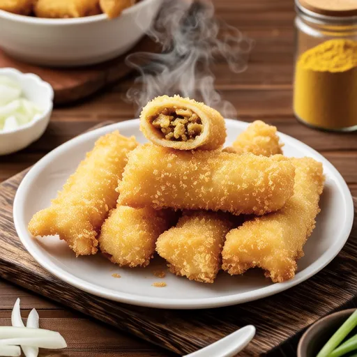 Tuna Curry Chikuwa Tempura