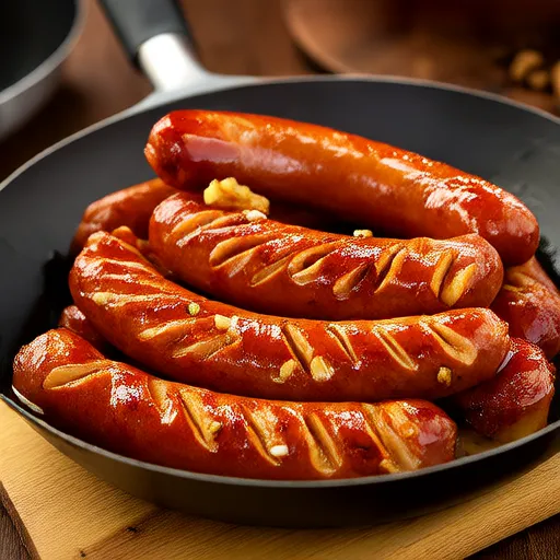 Salsicha de Viena Refogada