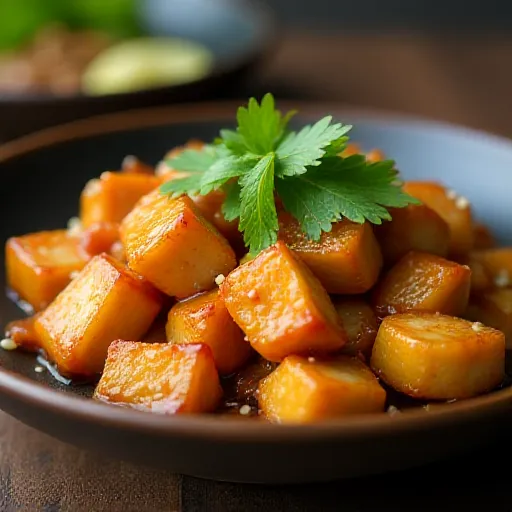 Sasami and Shiso Sesame Ponzu Stir-fry