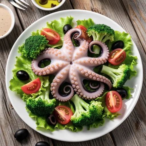 Broccoli and Octopus Salad