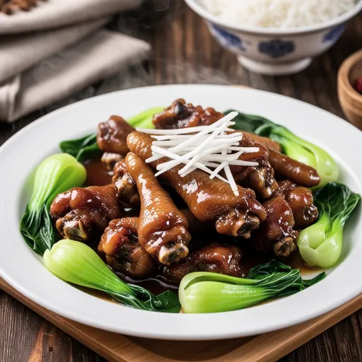 Steamed Chicken Wings with Fermented Black Bean Sauce