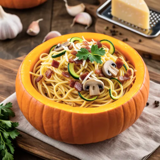Pumpkin Cream Pasta