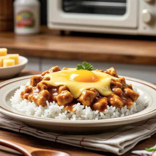 Chicken Curry Cheese Doria