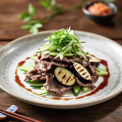 Japanese Beef Shabu Salad