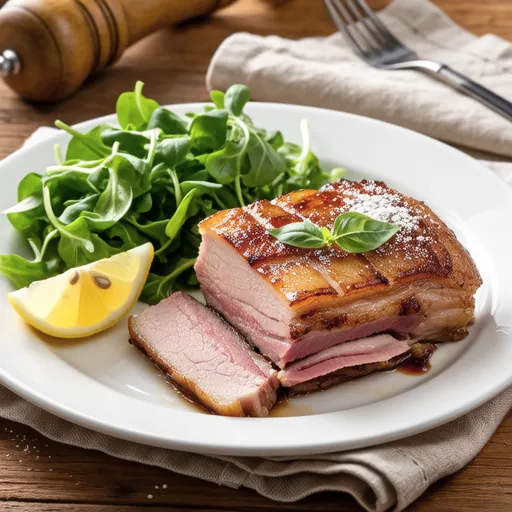 Pork Tenderloin Saltimbocca
