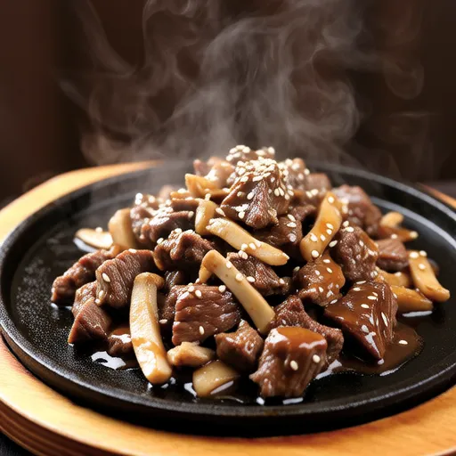 Beef and Mushroom Stir-fry