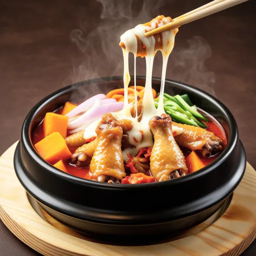 Cheese Dakgalbi