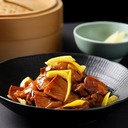 Pork Lemon Ginger Stir-fry