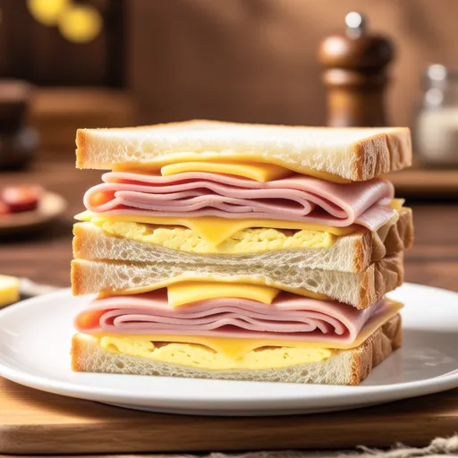 Taiwanese Sandwich Hongruijen - Ham Cheese Sandwich