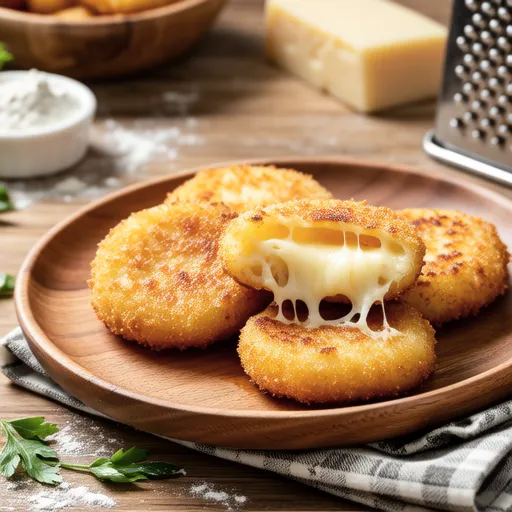Potato Cheese Fritters