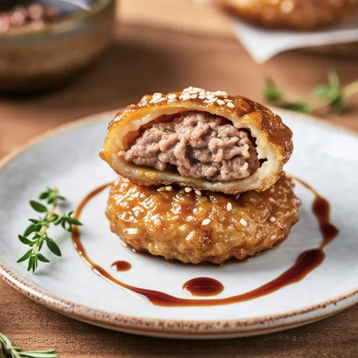 Diet-Friendly King Oyster Mushroom Meat Patties