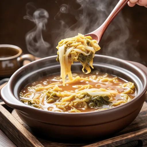 Korean Napa Cabbage Doenjang Soup