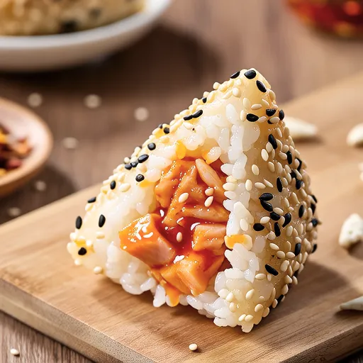 Spicy Salmon Rice Balls