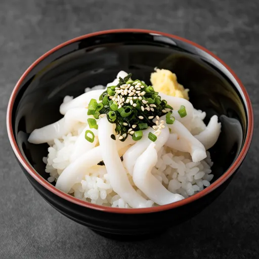 Refreshing Cold Squid Ochazuke