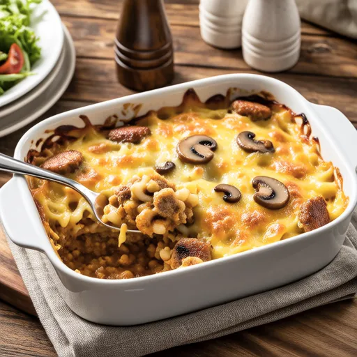 Curry Macaroni Gratin