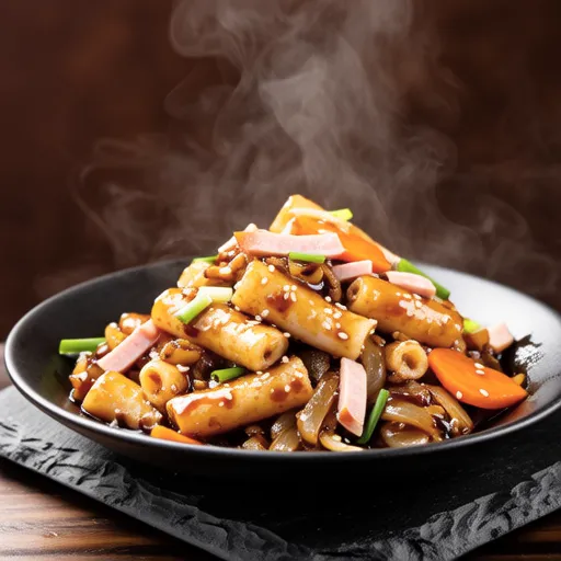 Tteok Japchae (Rice Cake Stir-fry)