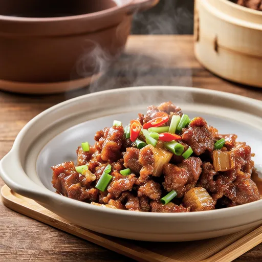Stir-fried Ground Pork with Ginger