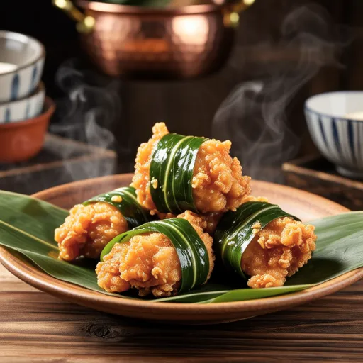 Shiso Wrapped Karaage