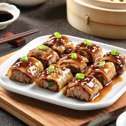 Negi Salt Pork Rolls