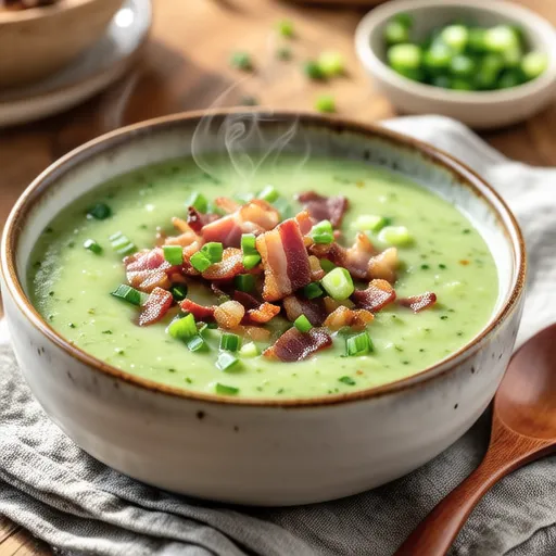 Broccoli and Onion Cream Soup
