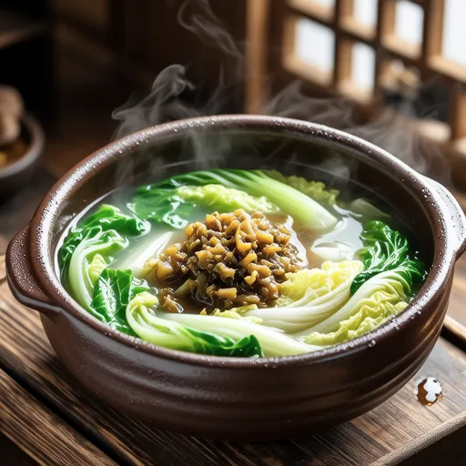 Spring Cabbage Perilla Soybean Paste Soup