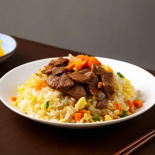牛肉チャーハン