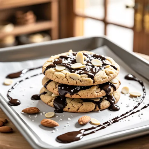 Almond Chocolate Chip Cookies