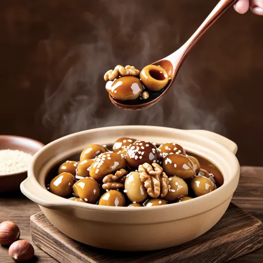 Garlic Walnut Braised Side Dish