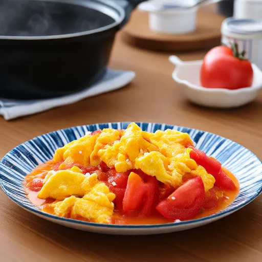 Tomato Scrambled Eggs