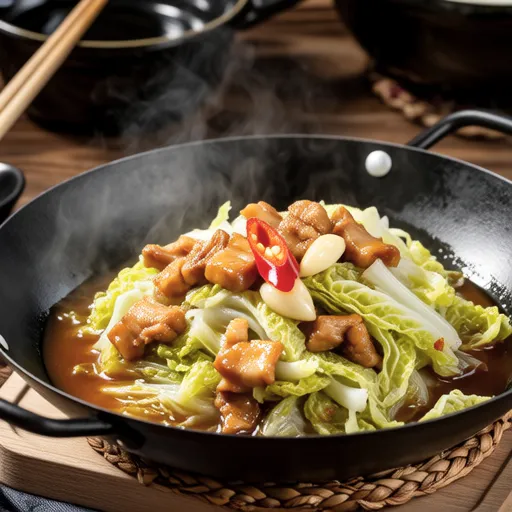 Stir-fried Cabbage with Tuna