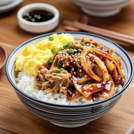 Kimchi Tuna Mayo Rice Bowl