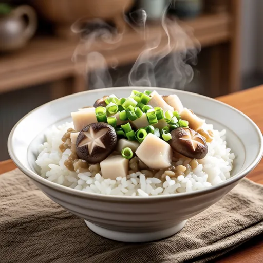 Scallop and Maitake Mushroom Rice