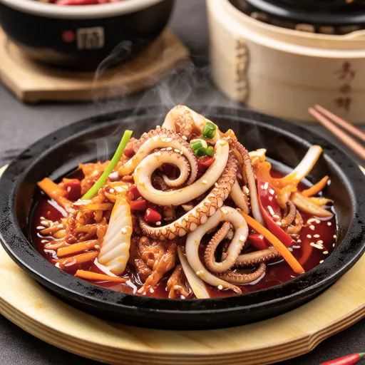 Stir-fried Squid (Ojingeo Bokkeum)