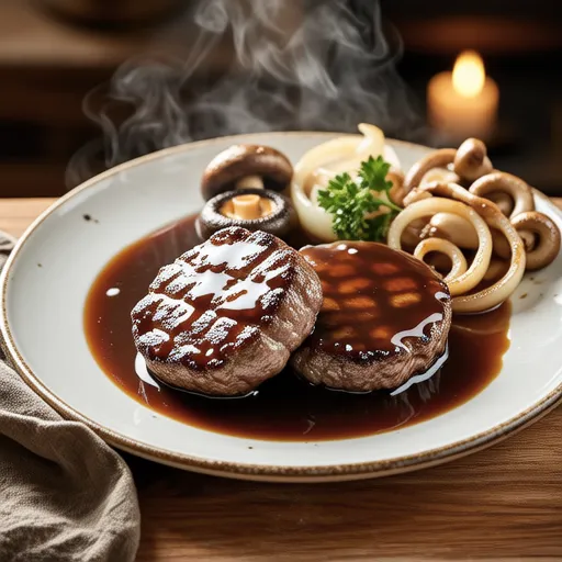 Juicy Braised Hamburg Steak