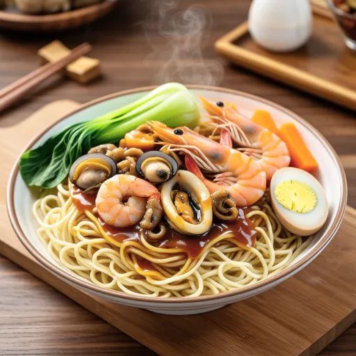 Seafood Ankake Yakisoba